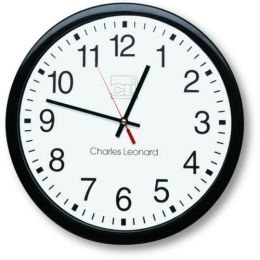 14-Inch Quartz Black and White Wall Clock