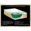 California King size 15-inch Thick Memory Foam Mattress - 5lb Memory Foam