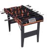 Folding Foosball Table 4-Ft Game Table with 2 Foosballs