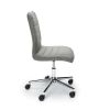 Gray Upholstered Lumbar Support Heavy Duty Conference Chair