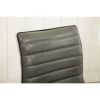 Heavy Duty Gray Channel-Tufted Conference Chair