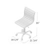 Heavy Duty White Conference Chair