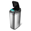 11 Gallon Kitchen Infrared Touchless Automatic Motion Sensor Lid Open Trash Can