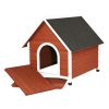 Medium 31.5-inch Outdoor Doghouse with Asphalt Shingles