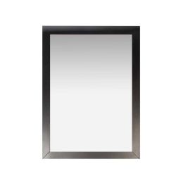 Modern 22-inch x 30-inch Bathroom Vanity Wall Mirror with Black Wood Frame