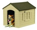 Medium Size Outdoor Resin Construction Snap Together Dog House