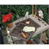 Outdoor Portable Potting Bench Gardening Station Utility Bin