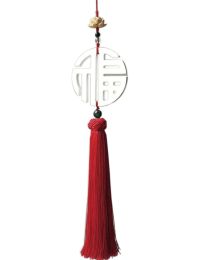 Chinese Fu Blessing Pendant With Tassels Hanging Ornaments Can Be Used As Sachet