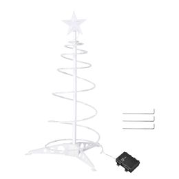 2FT Lighted Spiral Christmas Trees/WARM